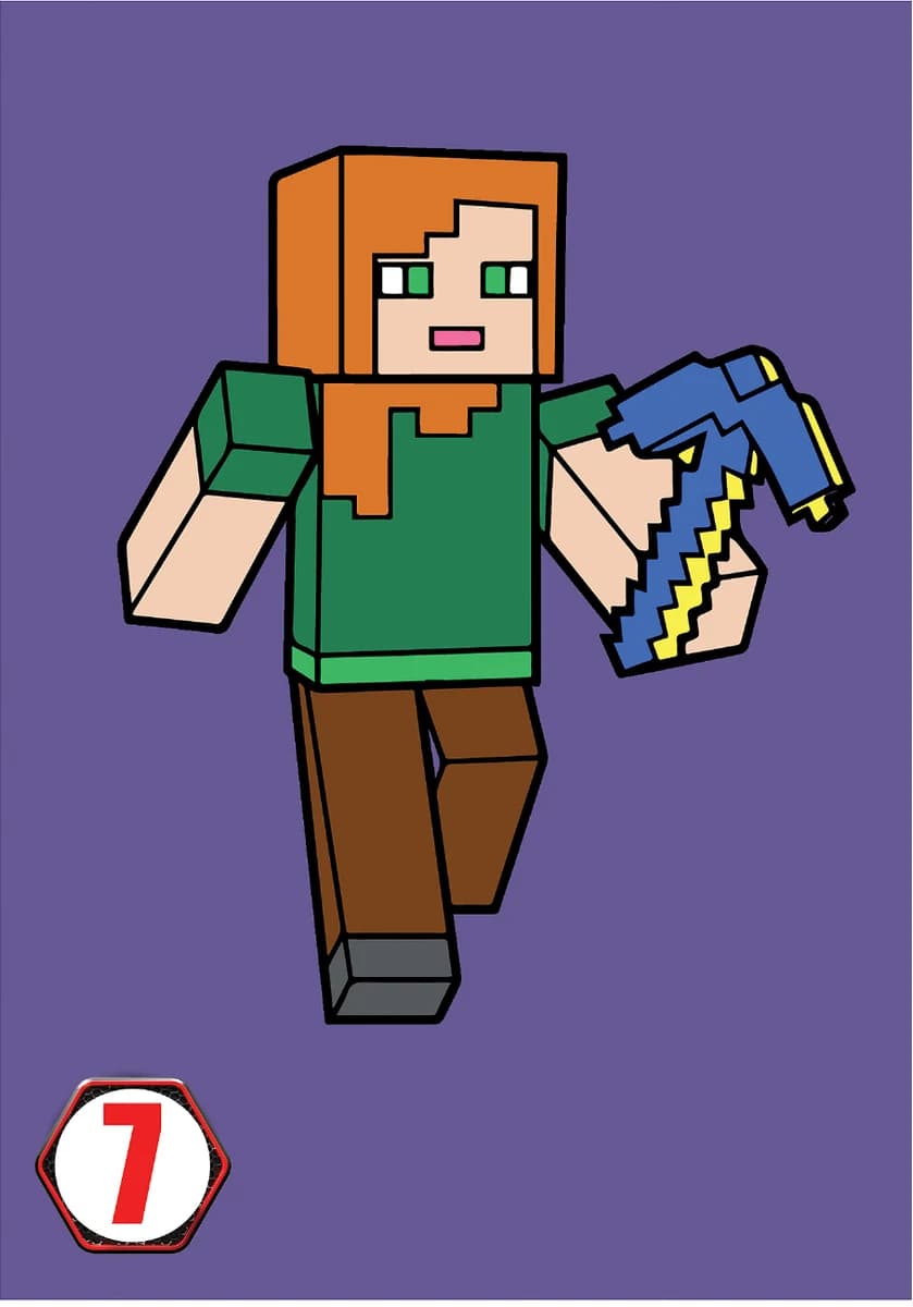 Minecraft — planșă de pictură cu nisip
