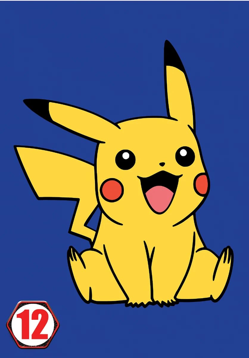 Pikachu — planșă de pictură cu nisip