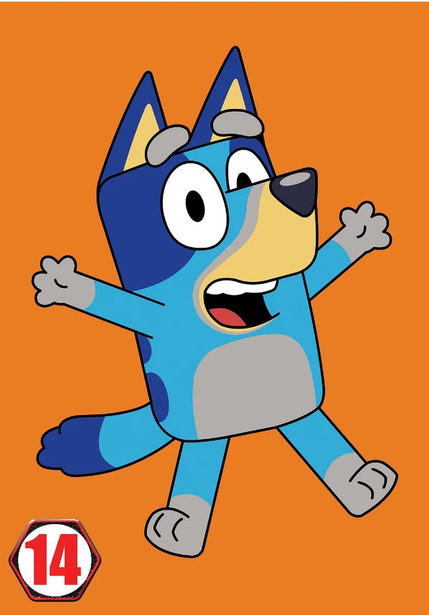 Bluey — planșă de pictură cu nisip